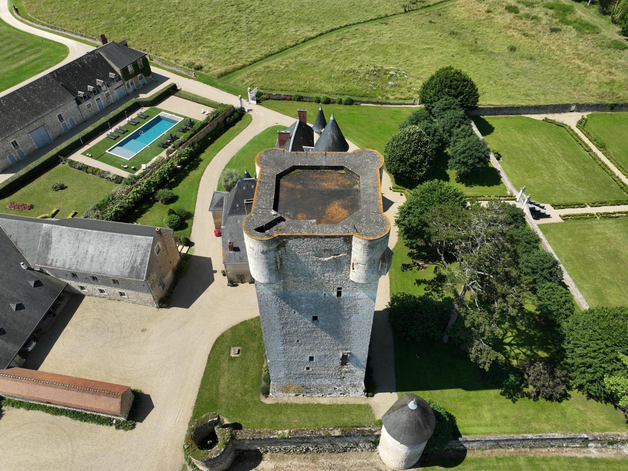 Chateau De Mazieres Tendu Exterior foto